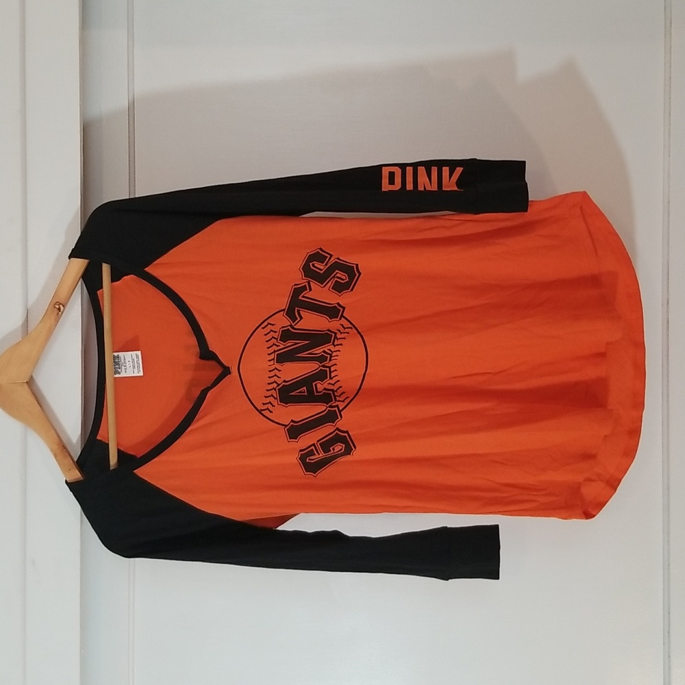 SF Giants Victoria's Secret Baseball Tee